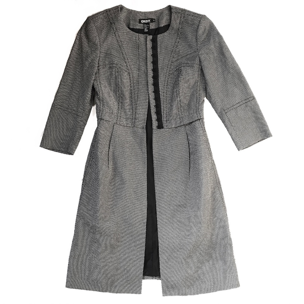 🥂 DKNY - Spring Jacquard Corset Jacket